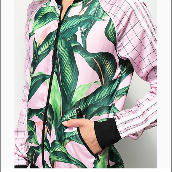 adidas palm leaf jacket
